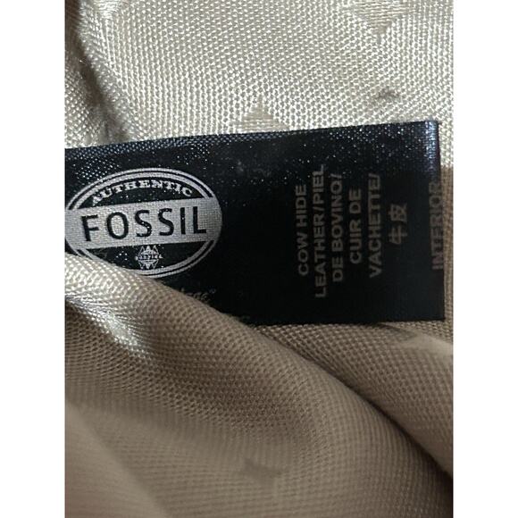 Fossil / Morgan / Traveler / Gold, Metallic / Leather / Crossbody / Bag - Picture 10 of 13